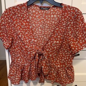 Tie in the Front Crop Top